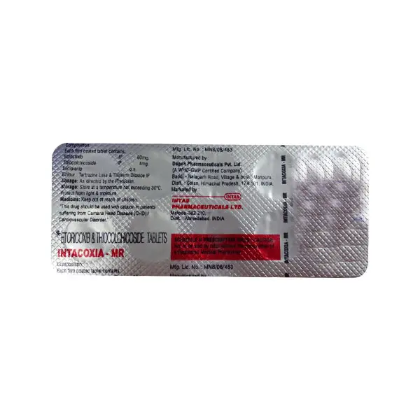 Intacoxia MR 60mg/4mg Tablet